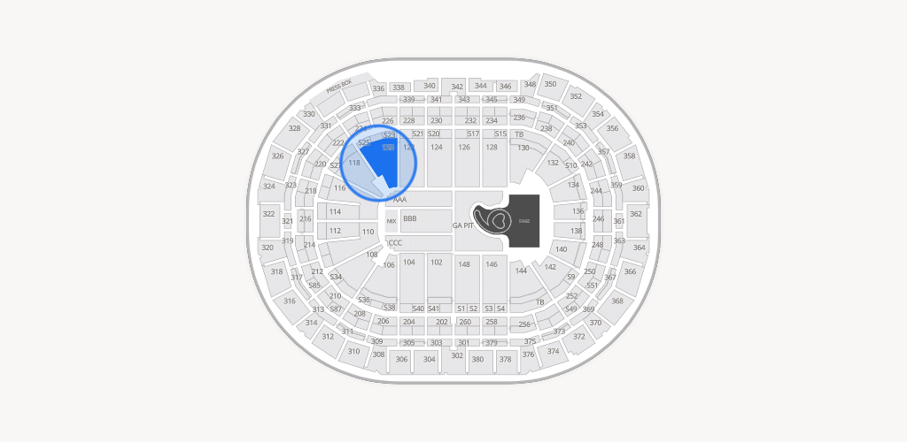 Ball Arena Seating Chart