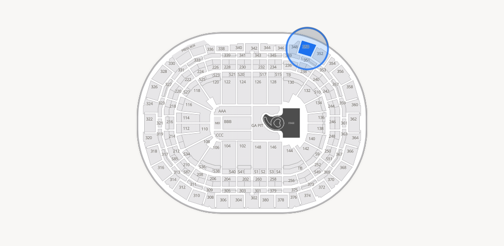 Ball Arena Seating Chart