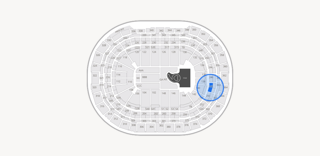 Ball Arena Seating Chart