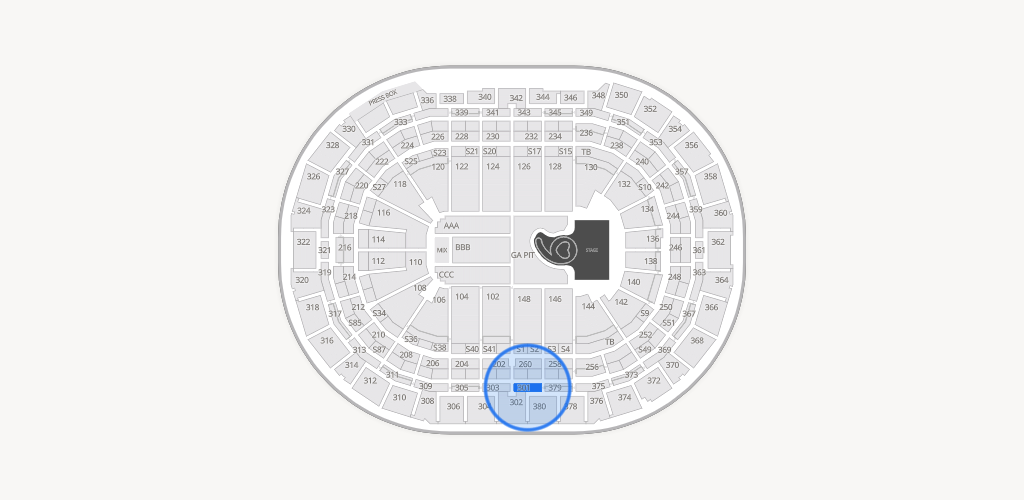 Ball Arena Seating Chart