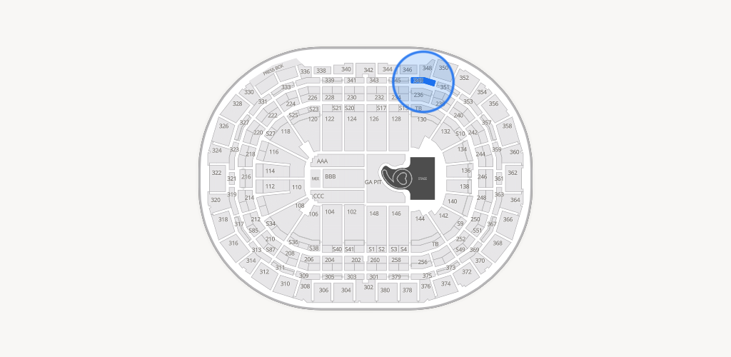Ball Arena Seating Chart