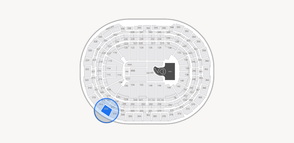 Ball Arena Seating Chart
