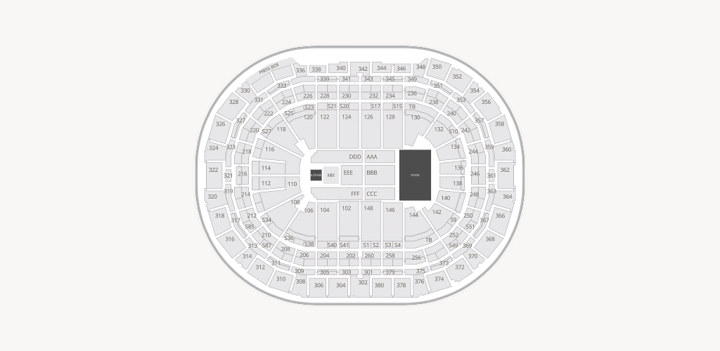 Ball Arena Seating Chart