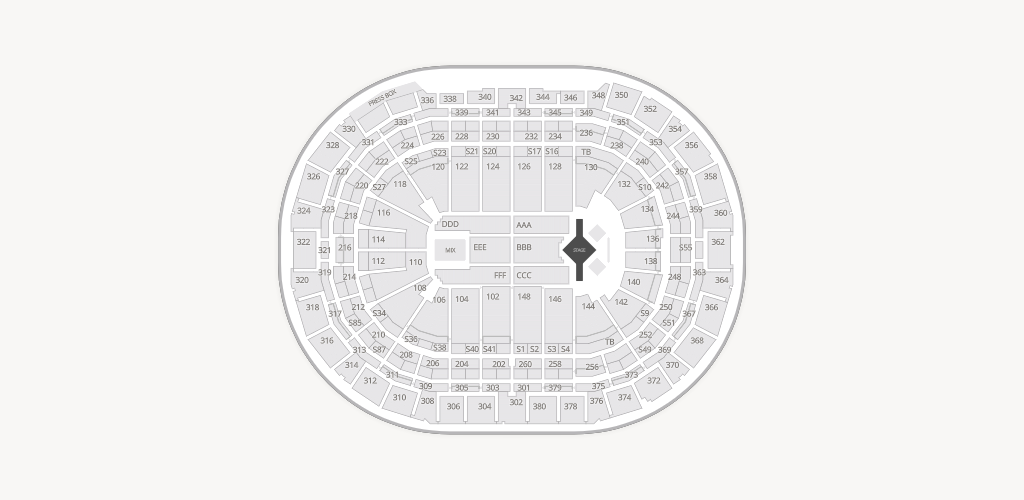 Ball Arena Seating Chart
