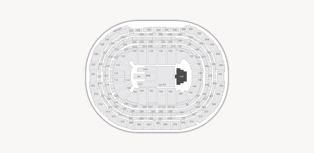Ball Arena Seating Chart