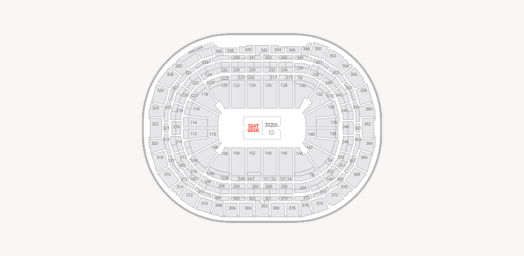 Ball Arena Seating Chart