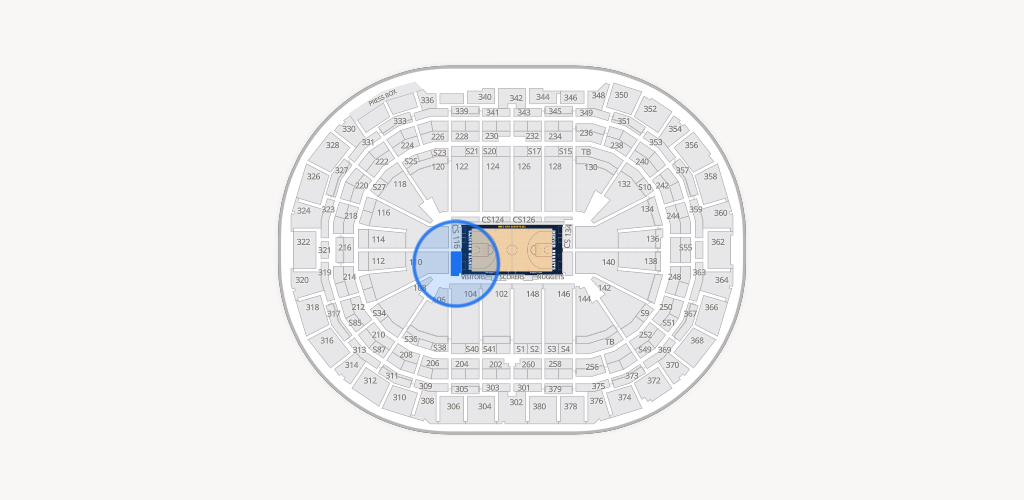 Ball Arena Seating Chart