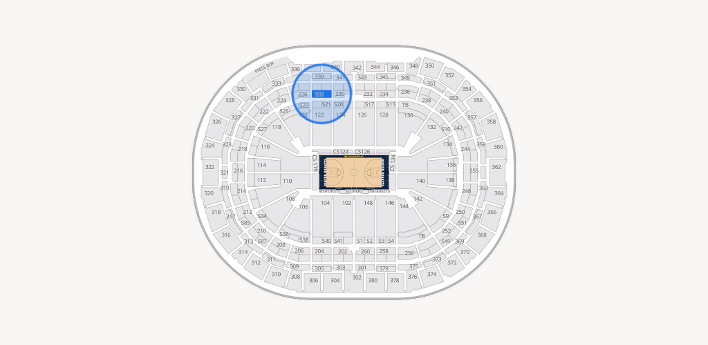 Ball Arena Seating Chart