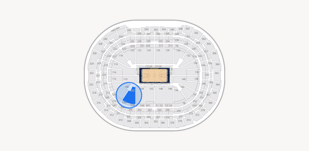 Ball Arena Seating Chart