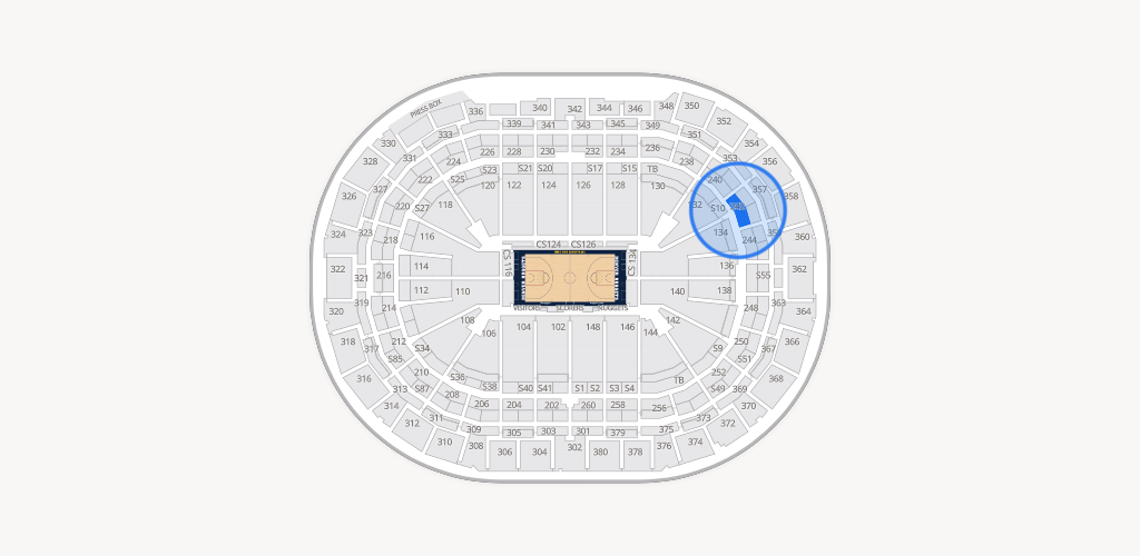 Ball Arena Seating Chart