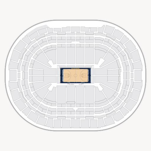Ball Arena seating chart