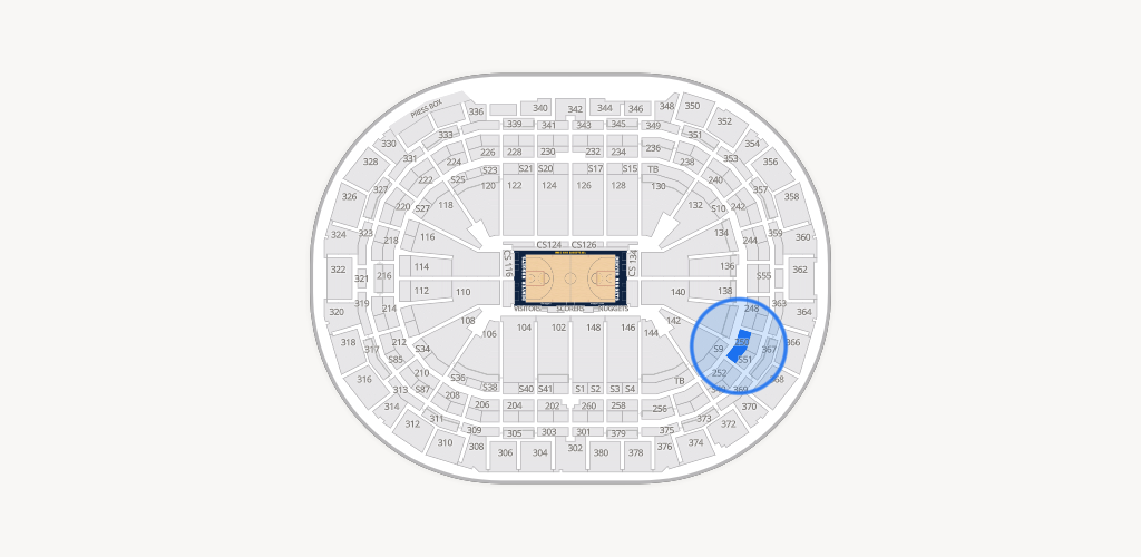 Ball Arena Seating Chart