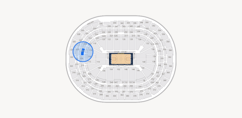 Ball Arena Seating Chart