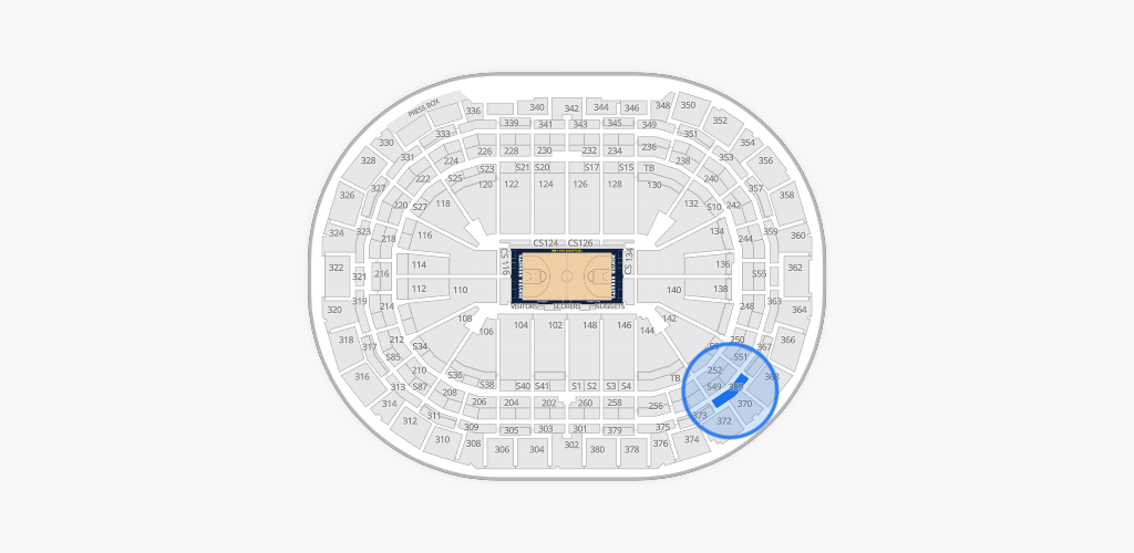 Ball Arena Seating Chart