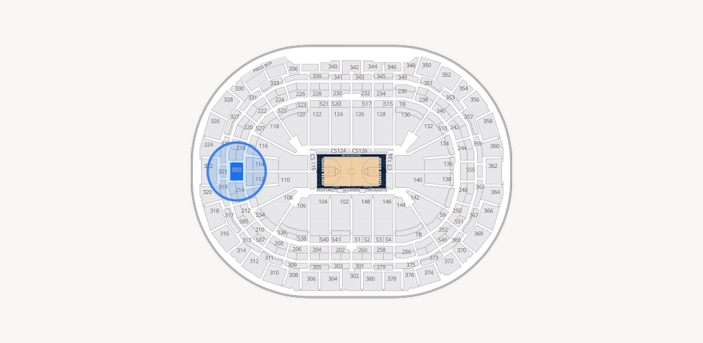 Ball Arena Seating Chart