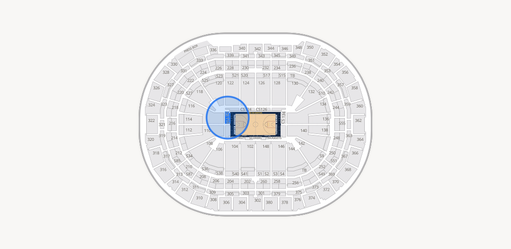 Ball Arena Seating Chart