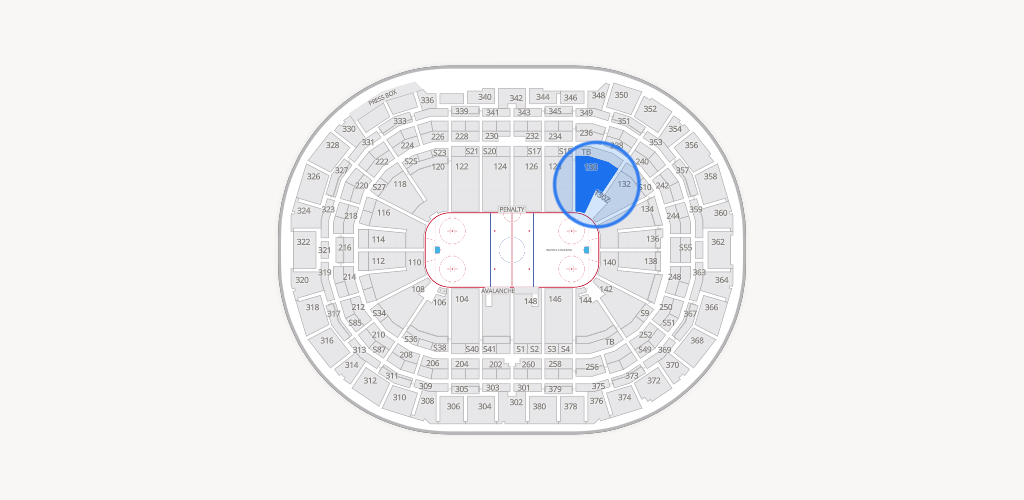 Ball Arena Seating Chart
