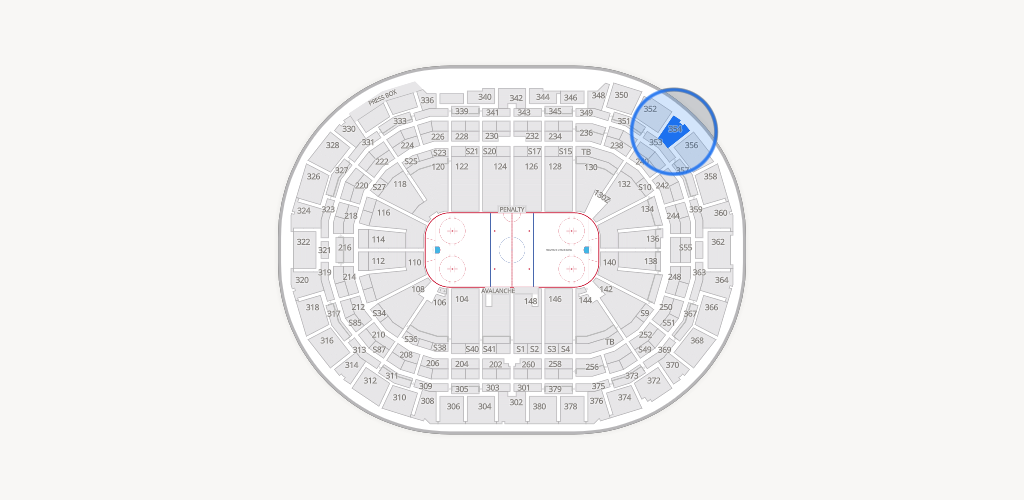 Ball Arena Seating Chart
