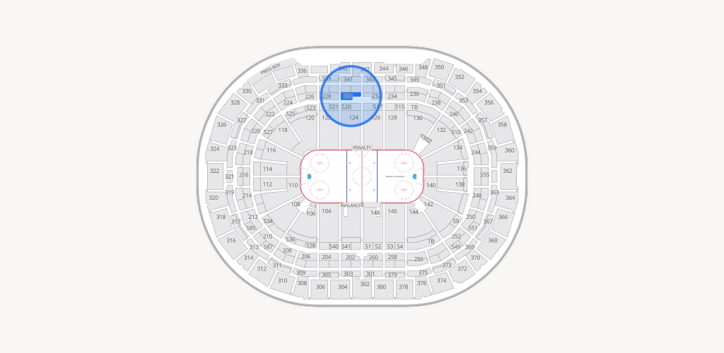 Ball Arena Seating Chart