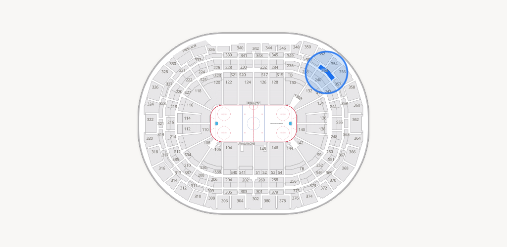 Ball Arena Seating Chart