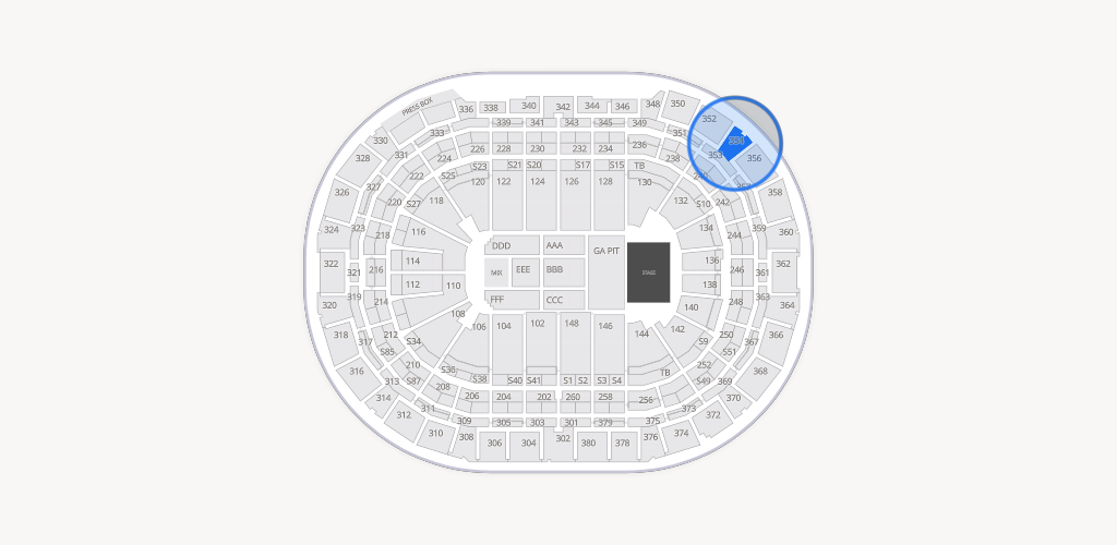 Ball Arena Seating Chart
