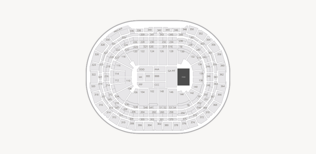 Ball Arena Seating Chart