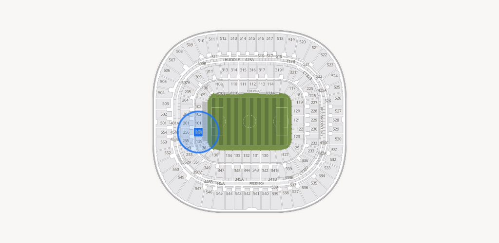 Bank of America Stadium Seating Chart
