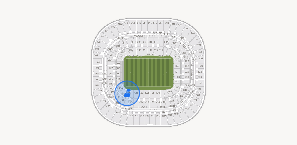 Bank of America Stadium Seating Chart