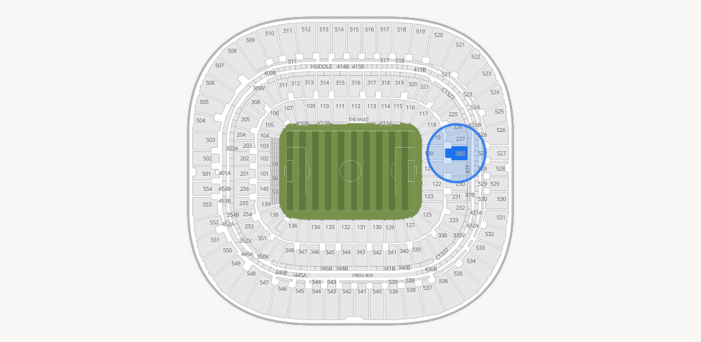Bank of America Stadium Seating Chart