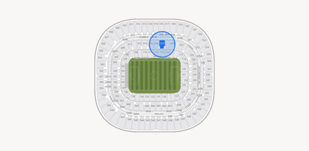 Bank of America Stadium Seating Chart