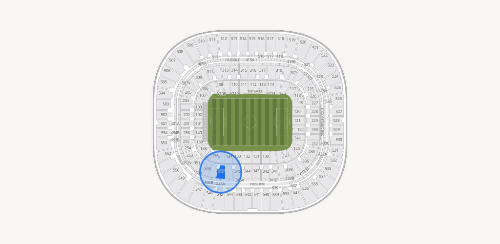 Bank of America Stadium Seating Chart