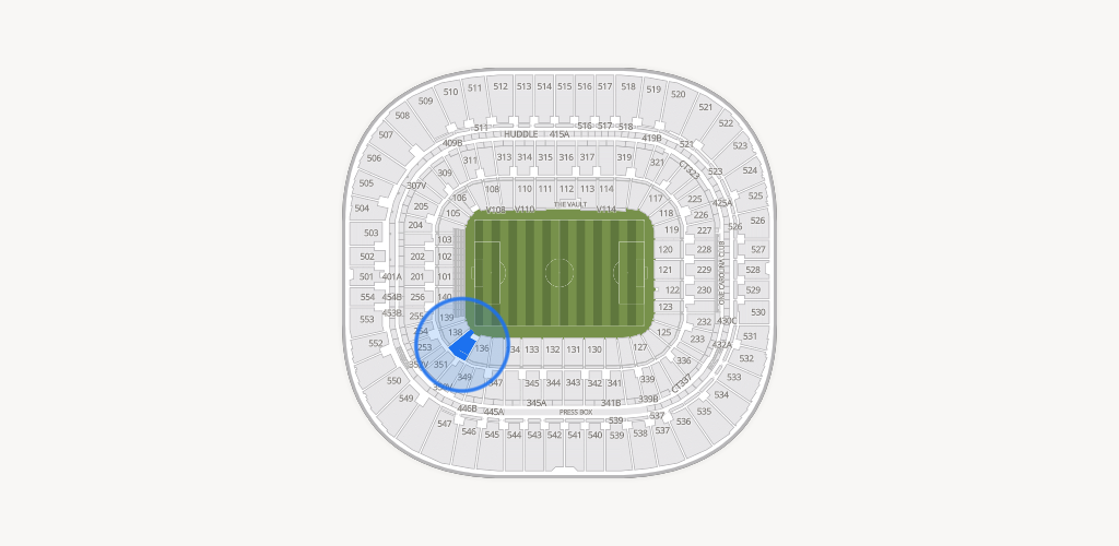 Bank of America Stadium Seating Chart