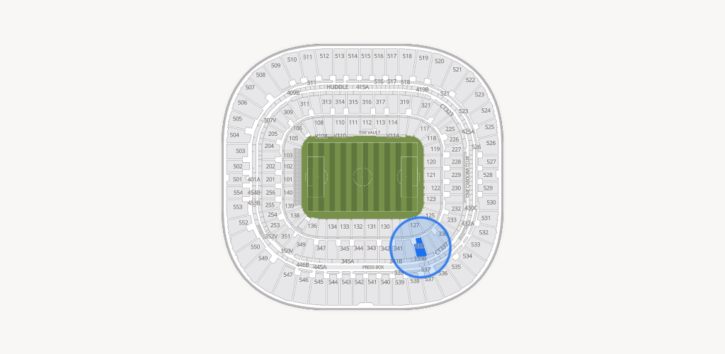 Bank of America Stadium Seating Chart