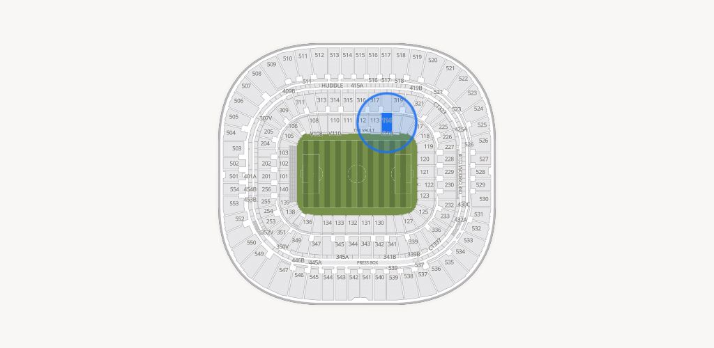 Bank of America Stadium Seating Chart