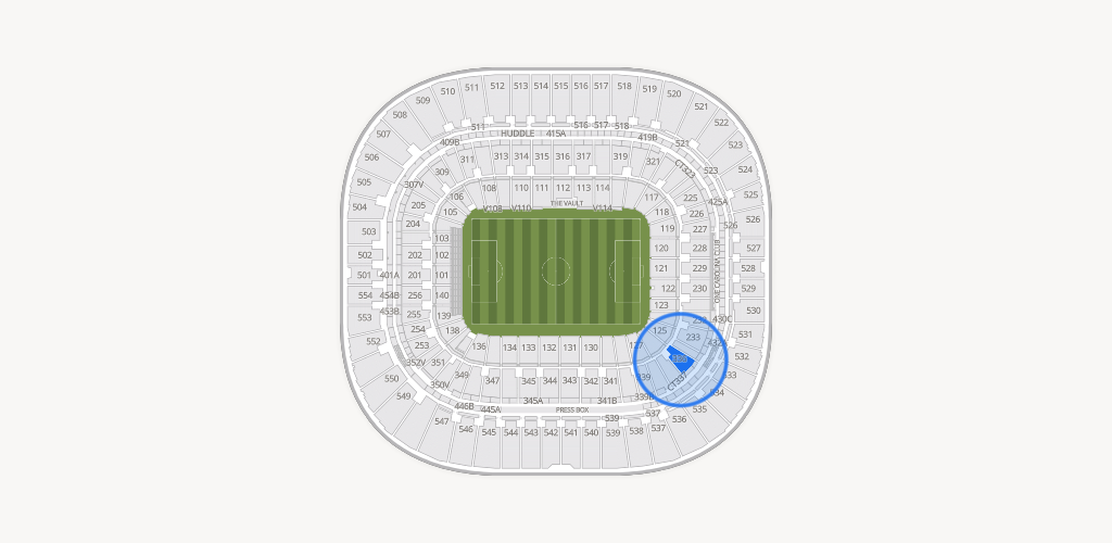 Bank of America Stadium Seating Chart