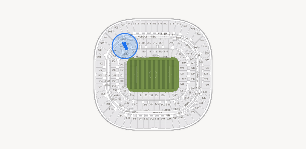 Bank of America Stadium Seating Chart