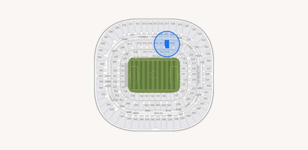 Bank of America Stadium Seating Chart