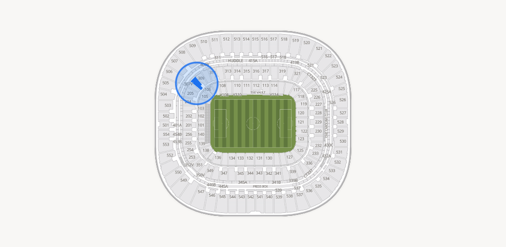 Bank of America Stadium Seating Chart