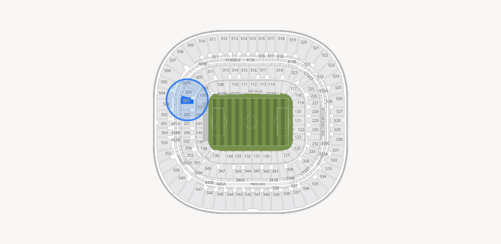 Bank of America Stadium Seating Chart