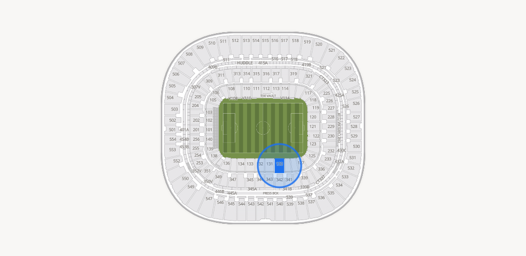 Bank of America Stadium Seating Chart