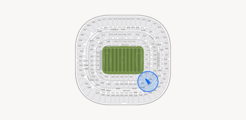 Bank of America Stadium Seating Chart