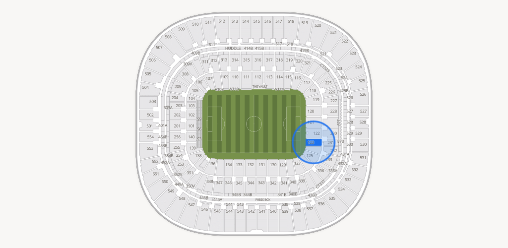 Bank of America Stadium Seating Chart