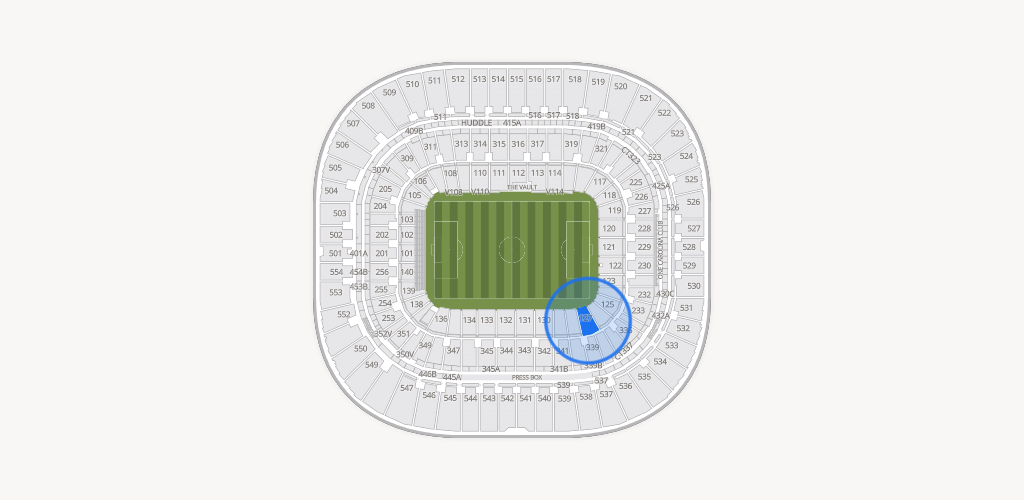 Bank of America Stadium Seating Chart