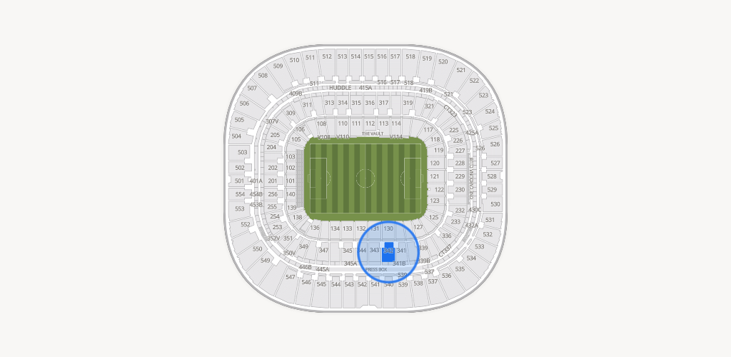 Bank of America Stadium Seating Chart