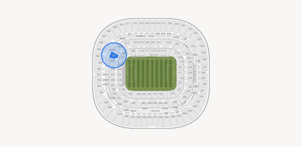 Bank of America Stadium Seating Chart