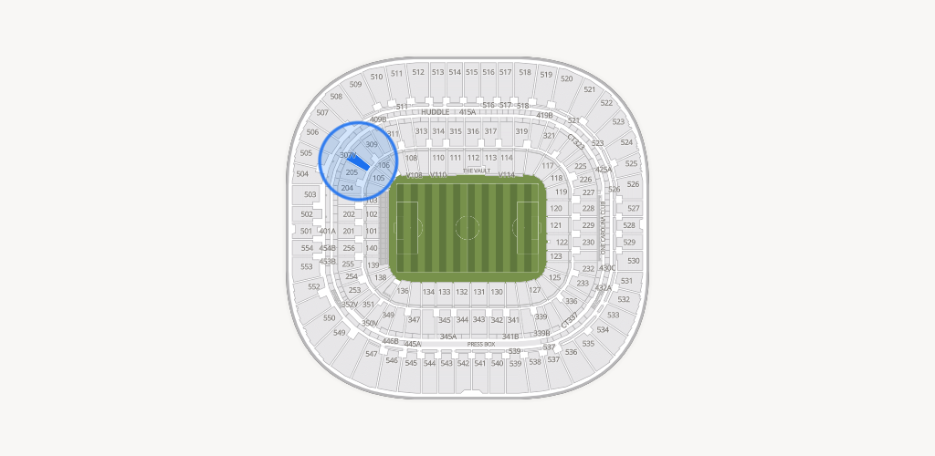 Bank of America Stadium Seating Chart