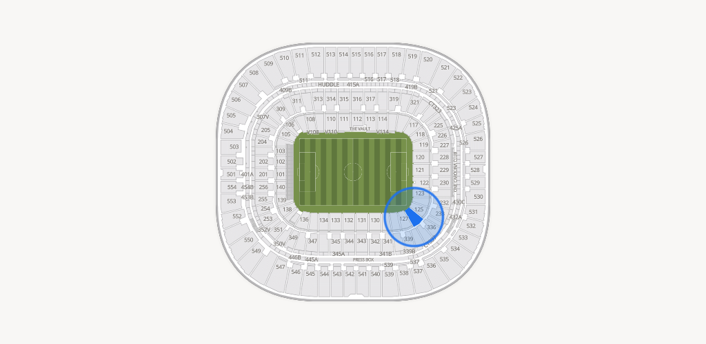Bank of America Stadium Seating Chart