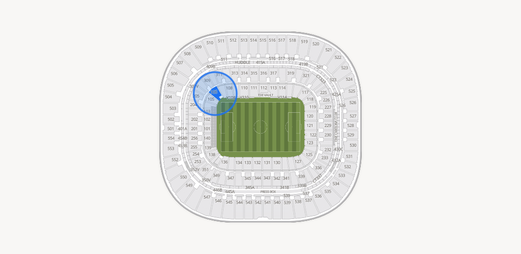 Bank of America Stadium Seating Chart