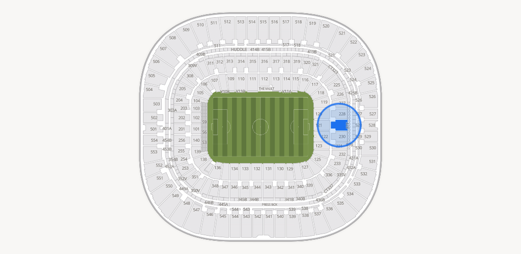 Bank of America Stadium Seating Chart