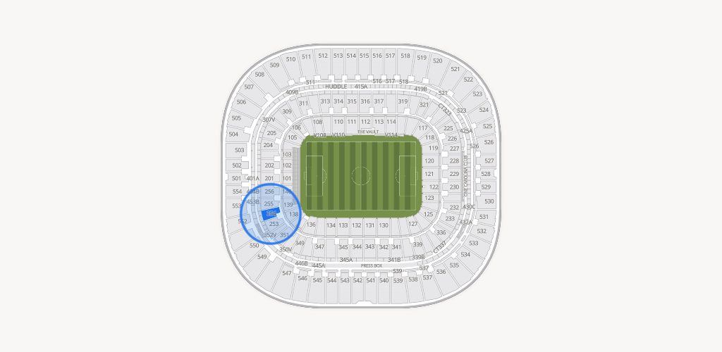 Bank of America Stadium Seating Chart